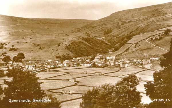 Gunnerside from the SE &copy;Jacksons of Reeth