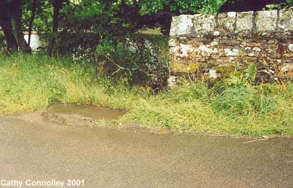 Ivelet  Bridge Coffin Stone &copy;Cathy Connolley 2001