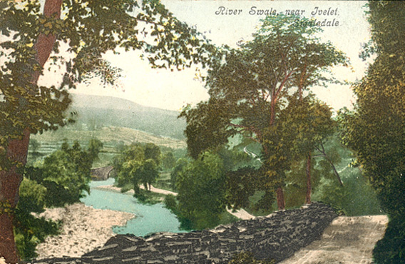 River Swale near Ivelet postcard
