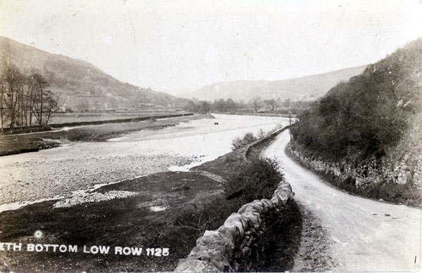 Rowleth Bottom Low Row postcard (courtesy of Clive Torrens)
